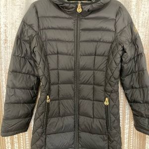 Michael Kors packable down coat with hood